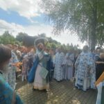 Престольный праздник в храме Тихвинской иконы Богородицы в п.Красносельское Рощинского благочиния