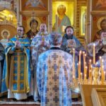 Престольный праздник в храме Тихвинской иконы Богородицы в п.Красносельское Рощинского благочиния