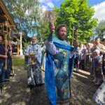 Престольный праздник в храме Тихвинской иконы Богородицы в п.Красносельское Рощинского благочиния