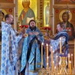 Престольный праздник в храме Тихвинской иконы Богородицы в п.Красносельское Рощинского благочиния