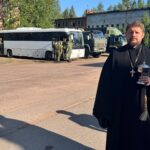 Священник Выборгской епархии проводил пограничников на службу