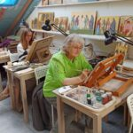 Занятия в Иконописной студии «ОбразЪ»