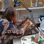 Занятия в Иконописной студии «ОбразЪ»