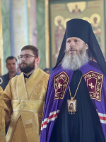 Владыка Варнава возглавил Божественную литургию в Свято-Успенской Флорищевой пустыни