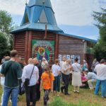 Престольный праздник в деревне Борисово