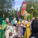Престольный праздник в деревне Борисово