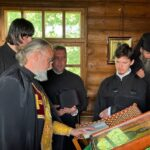 Открытие слета Православных следопытов на Коневце
