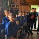 Открытие слета Православных следопытов на Коневце