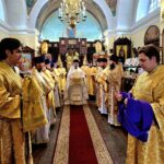 Епископ Варнава возглавил богослужение в Приозерске в день памяти святителя Тихона Задонского