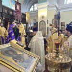 Епископ Варнава возглавил богослужение в Приозерске в день памяти святителя Тихона Задонского