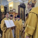 Епископ Варнава возглавил богослужение в Приозерске в день памяти святителя Тихона Задонского