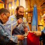Праздник Успения Пресвятой Богородицы молитвенно встретили на петербургском подворье Коневского Рождество-Богородичного монастыря