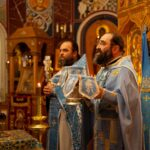 Праздник Успения Пресвятой Богородицы молитвенно встретили на петербургском подворье Коневского Рождество-Богородичного монастыря