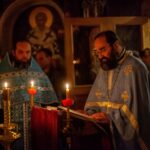 Праздник Успения Пресвятой Богородицы молитвенно встретили на петербургском подворье Коневского Рождество-Богородичного монастыря
