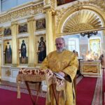В Коневской обители совершена Божественная литургия