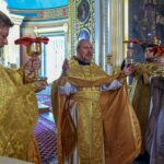 Епископ Выборгский и Приозерский Варнава возглавил литургию в Спасо-Преображенском соборе