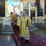 Епископ Выборгский и Приозерский Варнава возглавил литургию в Спасо-Преображенском соборе