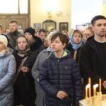 Епископ Варнава совершил Литургию в храме святой Екатерины города Мурино