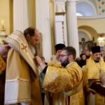 Епископ Варнава совершил Литургию в храме святой Екатерины города Мурино