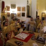 Епископ Варнава совершил Литургию в храме святой Екатерины города Мурино