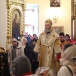 Епископ Варнава совершил Литургию в храме святой Екатерины города Мурино