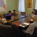 Протоиерей Игорь Аксёнов провел совещание с благочинными округов в епархиальном управлении