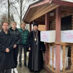 Благотворительная акция студентов ГУГА в храме священномученика Вениамина