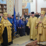 Митрополит Варсонофий совершил Всенощное бдение в храме святителя Николая Чудотворца поселка Рощино