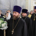Митрополит Варсонофий совершил Всенощное бдение в храме святителя Николая Чудотворца поселка Рощино