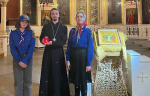 Вифлеемский огонь доставлен в Спасо-Преображенский собор Выборга