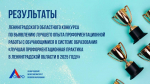 Подведены итоги Ленинградского областного конкурса лучших практик профессиональной ориентации обучающихся образовательных учреждений за 2025 год