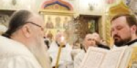 Глава Санкт-Петербургской митрополии, временно управляющий Выборгской епархией, митрополит Санкт-Петербургский и Ладожский Варсонофий совершил Всенощное бдение в храме святого пророка Илии в Выборге - Выборгская Епархия