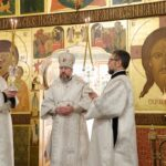 Глава Санкт-Петербургской митрополии, временно управляющий Выборгской епархией, митрополит Санкт-Петербургский и Ладожский Варсонофий совершил Всенощное бдение в храме святого пророка Илии в Выборге