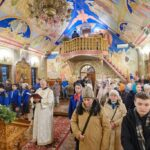 Глава Санкт-Петербургской митрополии, временно управляющий Выборгской епархией, митрополит Санкт-Петербургский и Ладожский Варсонофий совершил Всенощное бдение в храме святого пророка Илии в Выборге