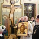Глава Санкт-Петербургской митрополии, временно управляющий Выборгской епархией, митрополит Санкт-Петербургский и Ладожский Варсонофий совершил Всенощное бдение в храме святого пророка Илии в Выборге
