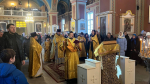 В Спасо-Преображенском соборе Выборга совершён благодарственный молебен в день интронизации Святейшего Патриарха Кирилла