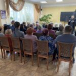 Иерей Евгений Голубев посетил Выборгский центр социального обслуживания