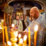 Двунадесятый праздник Сретения Господня встретили на петербургском подворье Коневского Рождество-Богородичного монастыря
