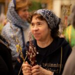 Богослужения праздника Входа Господня во Иерусалим прошли на петербургском подворье Коневского Рождество-Богородичного монастыря