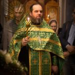 Богослужения праздника Входа Господня во Иерусалим прошли на петербургском подворье Коневского Рождество-Богородичного монастыря