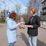 В Буграх прошла миссионерская акция к празднику Светлого Христова Воскресения