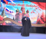 В школе города Бугры прошел праздничный концерт ко Дню Победы