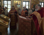 В храме пророка Божия Илии в Выборге совершен молебен о страждущих недугом зависимостей