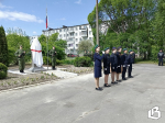 В Выборгском районе установили памятник герою-пограничнику