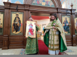 В храме святителя Николая Чудотворца в Рощино появилась новая икона великомученицы Татианы
