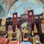 Секретарь Выборгской епархии совершил Божественную литургию в Приозерском кафедральном соборе