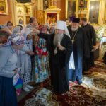 Митрополит Санкт-Петербургский и Ладожский Варсонофий совершил Всенощное бдение в Спасо-Преображенском кафедральном соборе Выборга