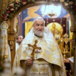 Божественная литургия на петербургском подворье Коневского монастыря