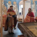В Яковлево впервые совершили соборную Литургию в храме священномученика Уара Липецкого