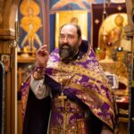 Богослужения праздника Крестовоздвижения совершены на петербургском подворье Коневского Рождество-Богородичного монастыря